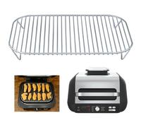 INFRAOVENS Stainless Steel Rack for Ninja Foodi XL Pro IG601 Electric Indoor Grill & Griddle, Air Fryer Accessories, Ninja Foodi Accessory Set for Grate and Crisper Basket, Dishwasher Safe