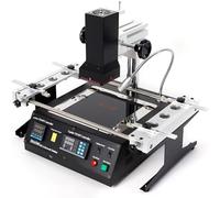 Infrared BGA Rework Station, Welding Heating Rework Workstation, with Temperature Control, 1250W IR6500 Infrared BGA Rework Station Repair Heating Reball Soldering Welding Welder