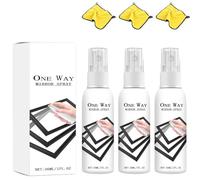 Infrared Blocking Spray, Clear Infrared Blocking pray, One-Way Mirror Privacy Shield prays for Home & Car, Office & Vehicle Windows (3PCS)