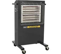 Infrared Cabinet Heater - 1200 / 2400W - 7 Day Timer - Thermostat Control - 110V