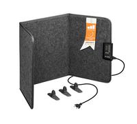 Infrared Desk Heater 51x100cm Heating Panel 165W Stand Heater for Office Desk Workplace Temperature up to 65°C foldable heating wall