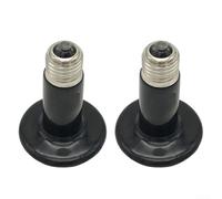 Infrared Heat Emitter for Reptiles Amphibians Chickens Dogs Cats No Visible Light 220 Volt Heating Bulb for Enclosures (75W-2PC)