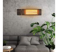 Infrared Heater 2-Piece Set Heat Radiator Patio Heater Infrared Heater
