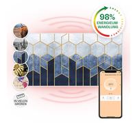 Infrared Heater Panel Indoor Thermostat Electric Wall Mounted App 120x60 cm 700W