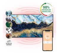 Infrared Heater Panel Wall Mounted Indoor Thermostat Noiseless 120 x 60cm 700 W