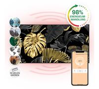 Infrared Heater Panel Wall Mounted Thermostat Indoor Art Remote 120 x 60 cm 700W