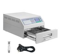 Infrared Heater Soldering Machine, 800/1500W Automatic Reflow Oven, Welding Area 180x235mm, 800W Power, Ideal for PCB Assembly and Electronics Repair