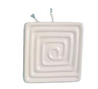 Infrared Heating Plate 400W 500W 650W 120x120mm Ceramic Element for Vacuum Forming Machine Efficient Uniform Heat Distribution Black or White Option Industrial Manufacturing(120 * 120 white 650W)