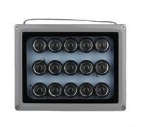 Infrared Illuminator, 850nm CCTV Security Light with 20m for night Range, IP66 Waterproof Outdoor Fill Light for Surveillance Cameras(220V)