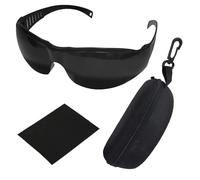 Infrared Laser Safety Glasses, UV Protective Glasses, Laser Safety Glasses for Hair Removal Treatment, Eye Protection and Laser Hair Removal, Tanning, Red Light Therapy, with Glasses Case and Cleaning