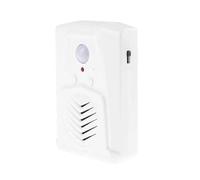 Infrared Motion Sensor Activated Sound Speaker Replaceable Voice House With USB Download Function Playing/Happy MP3 During Halloween/Christmas Srs-xb13 (White, One Size)