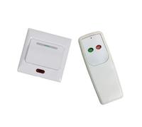 Infrared Motion Sensor Switch, High Sensitivity PIR Detector for Corridor Lighting, Silent Operation, AC220V 50/60Hz, 86x86mm Wall Panel, Supports 1/2/3 Way Control with Remote, White