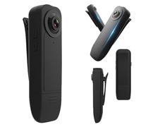Infrared Night Vision Portable Recorder, HD 1080p Direct Recording Back Clip Camera, Mini Body Camera with Audio & Video Recording, Wearable Personal Portable Cameras (1Set)