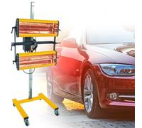 Infrared Paint Curing Lamp - 2100W Efficient Short Wave Heater with Stand and Timer for 1-30 min Car Bodywork Repair