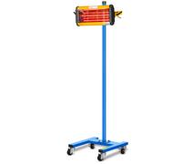 Infrared Paint Dryer 1,100 W 1 Lamp - Infrared Paint Dryers by MSW Blue
