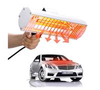 Infrared Paint Lamp, 1000W Shortwave Infrared Paint Curing Lamp Body Car Baking Solar Film Handheld Electric Heater