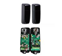 Infrared Photoelectric Beam Sensor Set for Automatic Gate Garage Parking Lot Door Openers - 940nm Ir ±5° Detection Angle 20m Range Ip54 Rated 12-24v Ac/dc Black(YS122 New Style)