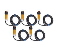 Infrared Photoelectric Switch Sensor 5Pcs PNP Normally Open Obstacle Avoidance Module Long Detection Distance Adjustable 5 30cm DC10 36V 300mA for Robotics Automation Counting ABS