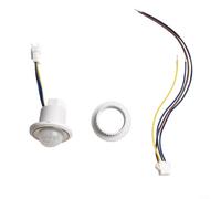 Infrared PIR Motion Sensor Switch with Adjustable Detection Range for AC110 240V, 120 Degree Angle for Energy Efficient Lighting
