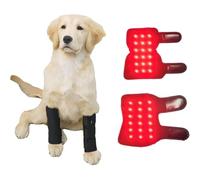 Infrared Red Light Therapy Pad for Pets - Physical Therapy Belt with Front and Rear Leg Bands, Timer Setting for Elderly Dogs and Cats