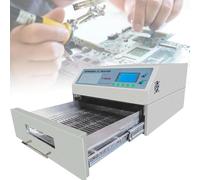 Infrared Reflow Oven, 800W/1500W/2500W Professional Heating Machine for Circuit Boards, Double-Sided Panels, Aluminum Substrates, Reliable Soldering Solution