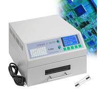 Infrared Reflow Oven for PCB SMT Soldering, Hot Air Circulation, 110/220V, 800/1600W, Welding Area 180x235/300x320mm, Ideal for Small Batch Production