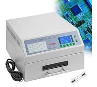 Infrared Reflow Oven for PCB SMT Soldering, Hot Air Circulation, 110/220V, 800/1600W, Welding Area 180x235/300x320mm, Ideal for Small Batch Production
