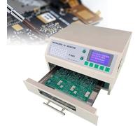 Infrared Reflow Soldering Machine, Intelligent Drawer Oven with Hot Air Circulation for PCB SMT Soldering and Testing, T-962 Automated System