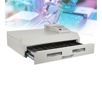 Infrared Reflow Soldering Oven, Automatic PCB Soldering Machine with Hot Air Circulation for BGA SMD SMT Rework Station, Various Models