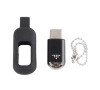 Infrared Remote Control, Micro-USB/USB C Remote Control Adapter for Wireless Mobile Phone with Silicone Cover, Key Ring (USB C)