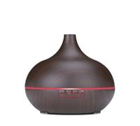 Infrared Remote Control Smart Essential Oil Diffuser, Ultrasonic Aromatherapy Diffuser & Mist Humidifier，Remote Control, Schedule & Timer,RGB Light,USB Power.