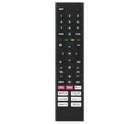 Infrared Replace TV Remote Control Compatible with Hisense TV 75A6G 70A6G 43A6G 65A6G 65A68G 50A6G 50A68G 85A68G 50A6GTUK75A68G 55A68G 43A68G 55A6GTUK 60A6G 75A6GTUK 55A6G 65A6GTUK 43A6GTUK ERF3A80