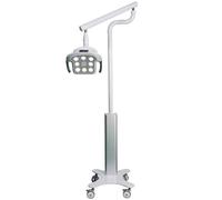 Infrared Sensing Medical Exam Lamp, Adjustable Angle Medical Shadowless Examation Lamp, Brightness Color Temperature Adjustable, LED Surgical Light for Dental Hospitals