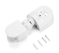 Infrared Sensor AC110 to 240V 10A Infrared Human Body Sensor Switch Adjustable PIR Body Motion Infrared Sensor Detector Light Bulb, Motion Detectors (White)