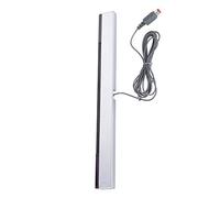 Infrared Sensor Bar Wired Receiver, Stand for WII/WIIU, Ergonomic Design for Easy Operation, Perfect Accuracy, Long Service Life, Mount Above/Below TV or Monitor