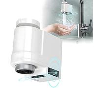 Infrared Sensor Faucet Automatic Inductive Tap with Anti-Overflow Dual-Sensing Modes Water Saver for Kitchen Bathroom