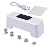 Infrared Sensor Flush Kit, Automatic Toilet Brush with 2000 mAh Battery, IPX5 Waterproof Touchless System, Flous for Bathrooms, Hotels, Restaurants, Car Toilet