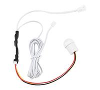 Infrared Sensor Switch Mini Adjustable Human Body Induction Light Control DC5 24V 1.5A for Kitchen Lighting Cabinet Lighting White 13x9mm