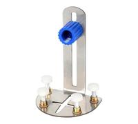 Infrared Spirit Level Holder for Garage and Garden, Professional Stainless Steel Wall Bracket 3.15x2.36x4.53 inch