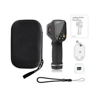 Infrared Thermal Imager Handheld Imaging Camera USB Rechargeable 8GB Card Color Display 0.01-1 Emissivity Carry Box