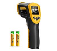 Infrared Thermometer -58°F ~1832°F(-50°C ~ 1000°C), Temperature Gun for Cooking, Laser IR Surface Tool for Pizza Oven, Meat, Engine, Accessories, with 3 Adjustable Emissivity Max Min Avg Measure