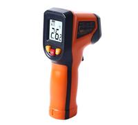 Infrared Thermometer Digital Temperature Gun with Data Storage for Industrial Use - Cooking Non IR Thermometer for Hot Water Pipes, Heat Engines - ABS Material