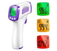 Infrared Thermometer for Adults, Non Contact Forehead Thermometer with Fever Alarm, Accurate Reading and Memory Function, Children, Kids and The Elderly & Surface of Objects Use