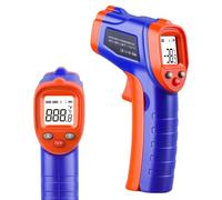 Infrared Thermometer Gun -58℉~ 752℉, Non-Contact Laser Thermometer Gun with Backlight LCD Display, Heat Thermometer Gun For Cooking, BBQ, Pizza Oven, Griddle Hvac Tools (Not for Human)