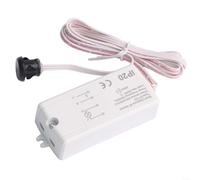 Infrared Touch Sensor Switch for Cabinet Proximity Wave On Off Control 220-240V AC 5A 500W Compatible with Energy-Saving Lamps White Compact Design 5-6cm Detection Range 50/60Hz