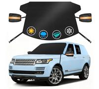 Infreecs Car Windscreen Sun Shade, Front Windshield Sunshade, Foldable Front Sun Visor Protector, Blocks UV Rays, Sunscreen for Windscreen Fit Various Sizes, 175 x 125 cm