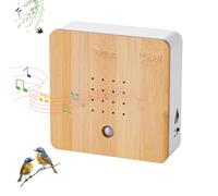 Infreecs Singing Bird Box Original, Portable Bird Chirping Box with Motion Sensor, Decorative Bird Singing Speaker with Nature Sounds, Bird Chirping Sound Box for Home, Spa, Baby, Travel Relaxing
