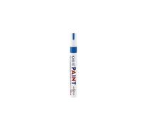 INFRI 1/3/6/12Pcs Colorful Permanent Paint Marker Waterproof White Markers Tire Tread Rubber Fabric Paint Metal Paint Marker Pens(1pc blue)