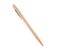INFRI 50 Pcs Metal Ballpoint Pen Rose Gold Pen Custom Logo Stationery Business Gift Lettering Engraved Name School&office Supplies(Rose Golden,Black)