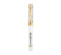 INFRI Classic Gold Arrow Clip Fountain Pen for Writing Luxury Executive Ink Pens M/F/EF Nib Office Stationery Supplies(18,M(0.7-1.0MM))